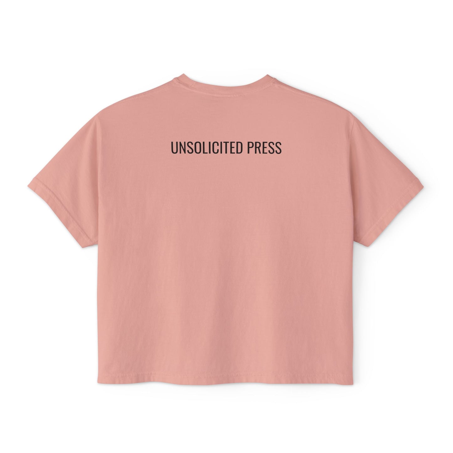 "You're Reading Books on Stolen Land" Women's Boxy Tee