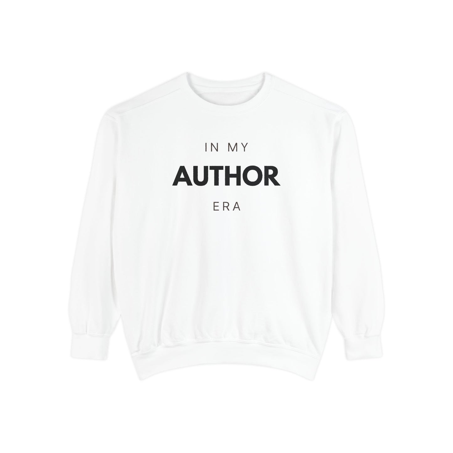 Author Era Sweatshirt — "In My Author Era" Cozy Pullover for Writers & Book Lovers