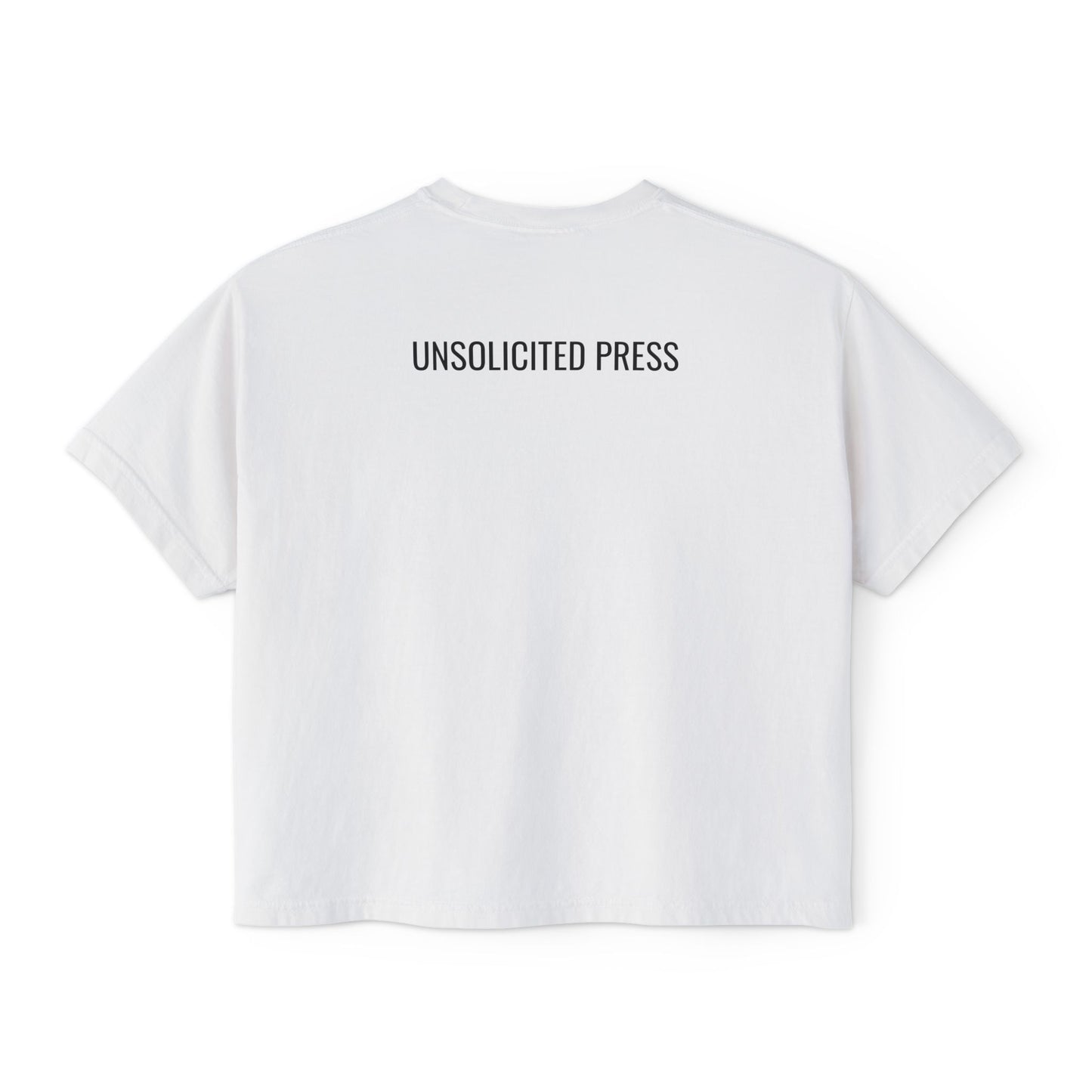"You're Reading Books on Stolen Land" Women's Boxy Tee