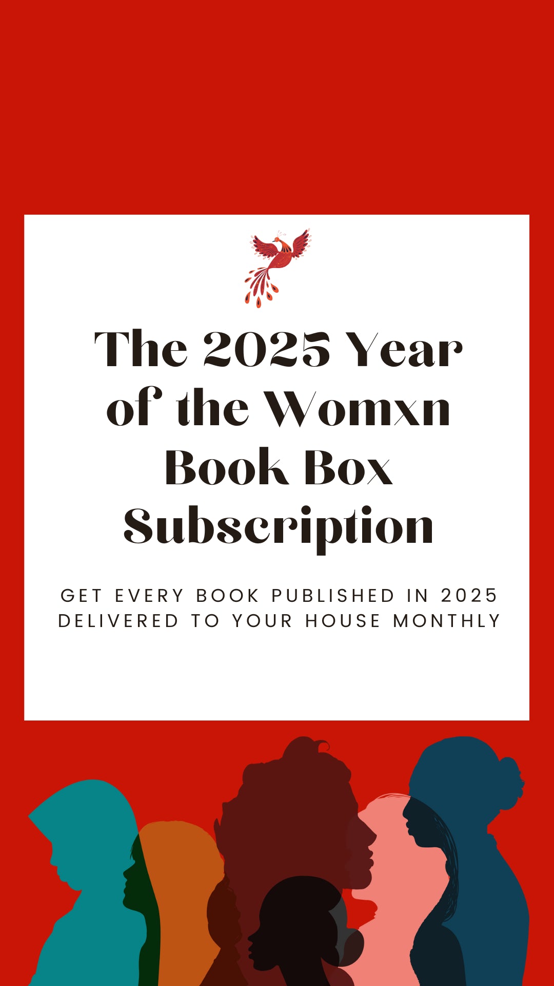 The 2025 Year of Womxn Book Box Subscription